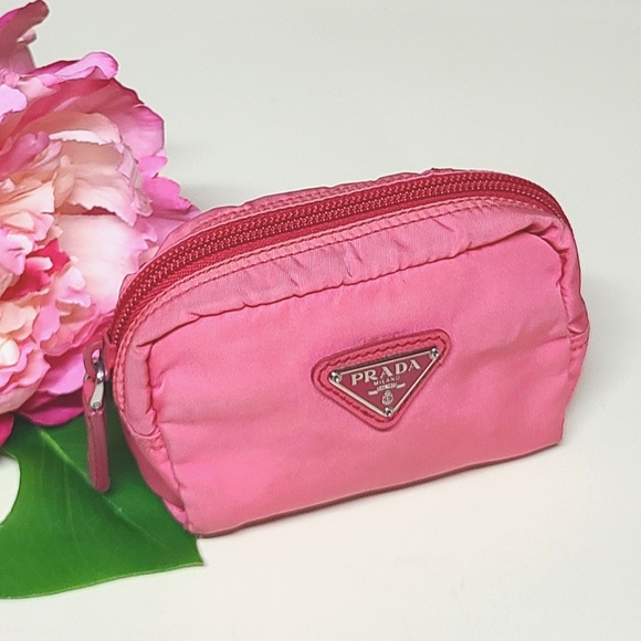 Prada Vela Nylon Mini Pouch Preloved - Picture 1 of 15